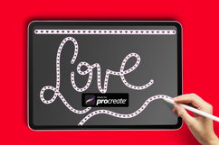  Valentines Day  Procreate Brush