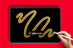 Monoline Procreate Brush 