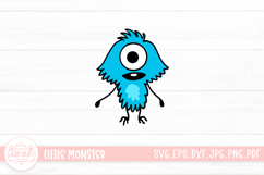 Funny Monster Clipart Illustration | Cute Cartoon Monster Product Image 1