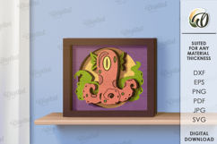 Monster decor Bundle Laser Cut. Cute Monster Wall Decor SVG Product Image 11
