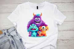 Family, Birthday Clipart ,Birthday Girl, Birthday Boy, Family Clipart, Family Day, Mother&#039;s Day, Father&#039;s Day, Monster, Monster Design, Monster Watercolor, Monster Vector ,Monster Wall Art, Wall Art, Monster Art, Monster Sublimation, Monster Hand Drawn