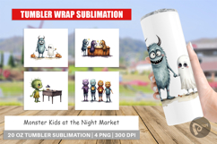 Tumbler Monster Night Market Product Image 1