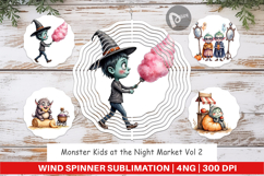 Wind Spinner Monster Night Market Product Image 1