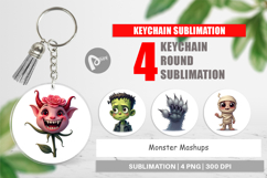 Keychain Monster Mashups Product Image 1