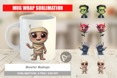 Mug Wrap Monster Mashups Product Image 1