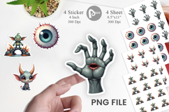 Sticker Monster Mashups Product Image 1