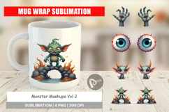Mug Wrap Monster Mashups Product Image 1