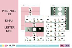 Monster Pastel Name Tags