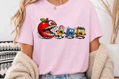 Monster School Bus Sublimation, Back to School PNG Product Image 3