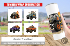 Tumbler Haunted Monster Truck Product Image 1