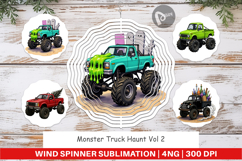 Wind Spinner Haunted Monster Truck Product Image 1