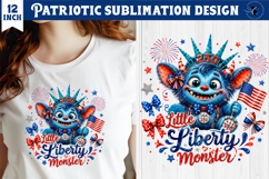 Patriotic sublimation | Ugly Cute Monster | America 250 Product Image 1