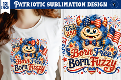 Patriotic sublimation | Ugly Cute Monster | America 250 Product Image 1