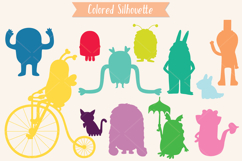 Color Friendly Monsters | Hand Drawn Character, Sea Creature Product Image 3