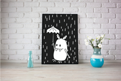 Friendly Monsters | Hand Drawn Fun Characters | Sea Creature Product Image 5