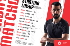 Monswag - Modern Condensed Jersey Sport Game Font Product Image 8