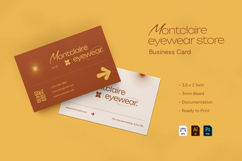 Montclaire Eyewear Store - Business Card Product Image 1