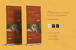Discover a New Luxury Eyewear - Roll Up Banner Product Image 1