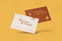 Montclaire Eyewear Store - Business Card Product Image 3
