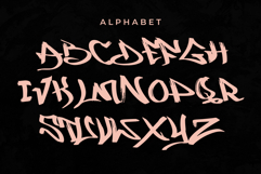 Monteez | Handwritten Brush Graffiti Webfont for Grunge Product Image 2