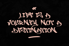 Monteez | Handwritten Brush Graffiti Webfont for Grunge Product Image 4
