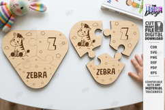 Montessori Alphabet Wooden Puzzle Laser Cut Bundle | Kids Product Image 7