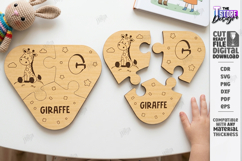 Montessori Alphabet Wooden Puzzle Laser Cut | Kids Laser Product Image 1