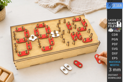 Montessori Numbers Puzzles Laser Cut Bundle | Kids Learning Product Image 7