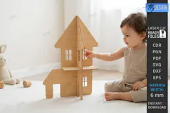 Montessori Toy Town Laser Cut | City Play Kit | Kids Laser Product Image 1