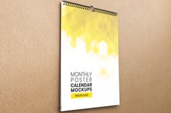 Monthly Poster Calendar Mockups 18×24 Size Product Image 5