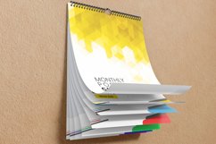 Monthly Poster Calendar Mockups 18×24 Size Product Image 4