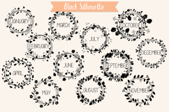 Monthly Wreaths | Hand-Drawn 4 Seasons Frames Calendar Product Image 3