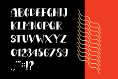 MONTRAVA Playful Display Font Product Image 5