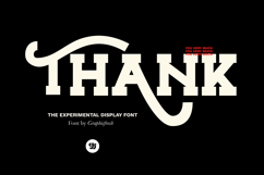 Monty - Experimental Display Font Product Image 10