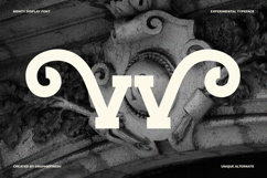 Monty - Experimental Display Font Product Image 3