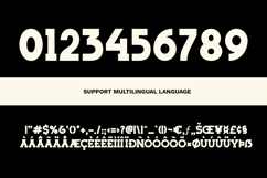 Monty - Experimental Display Font Product Image 9