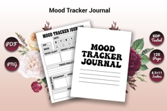 Mood Tracker Journal Daily Mental Health KDP interior Product Image 1