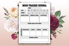 Mood Tracker Journal Daily Mental Health KDP interior Product Image 2