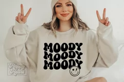 Moody SVG - Sarcastic SVG - Retro Funny Introvert PNG Product Image 2