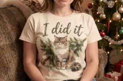 Sarcastic Christmas Pets Sublimation Product Image 4