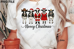 Mooey Christmas Cow PNG Product Image 2