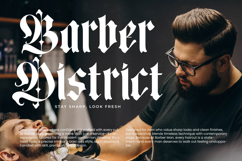 Mooltens - Blackletter Font Product Image 4