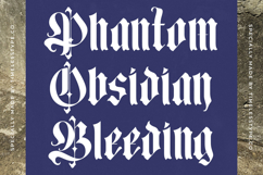 Mooltens - Blackletter Font Product Image 17