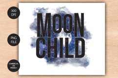 Moon Child Sublimation Design Product Image 1