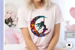 tshirt with fairy illustration