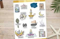 Moon Rituals Stickers Bundle | Moon Printable Sticker Product Image 2