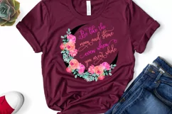 MOON SUBLIMATION DESIGN I FLORAL MOON SUBLIMATION DESIGN PNG