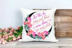 MOON SUBLIMATION DESIGN I FLORAL MOON SUBLIMATION DESIGN PNG