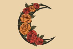 Moon with roses Product Image 1