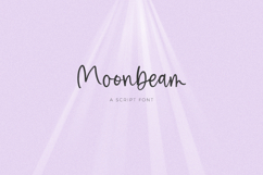 Moonbeam Script Font Product Image 1